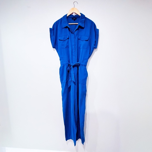 ALFANI Teal jumpsuit - Picture 2 of 9